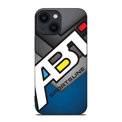 ABT blue and gray iPhone case with Sportline logo 056 