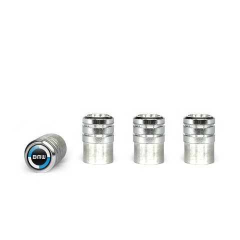 BMW Valve Caps Aluminium 4 pcs New Style Logo