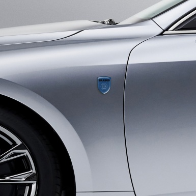 Brabus Badge Silicone Emblem Navy Carbon Edition