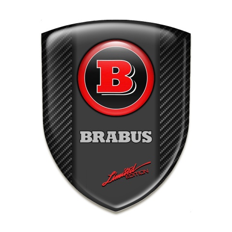 Brabus Silicone Logo Emblem Dark Grey Limited Edition