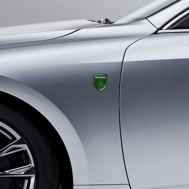 Brabus Car Interior Badge Racing Edition Green Carbon 