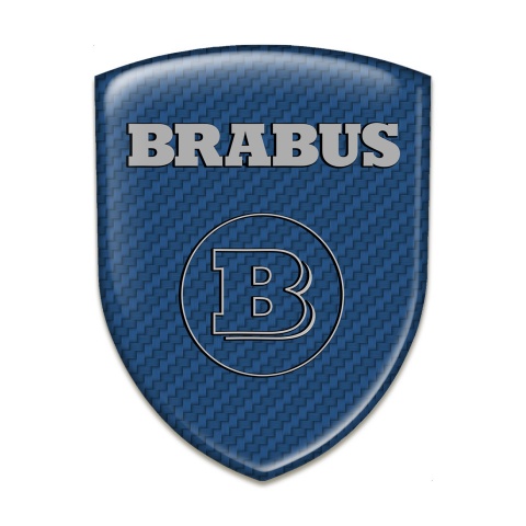 Brabus Emblem Badge Logo blue Base Edition 