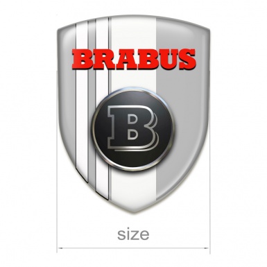 Brabus Silicone Shield Edition Grey White Design 