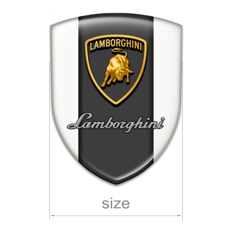 Lamborghini Auto Emblem Premium Quality White Background Version 