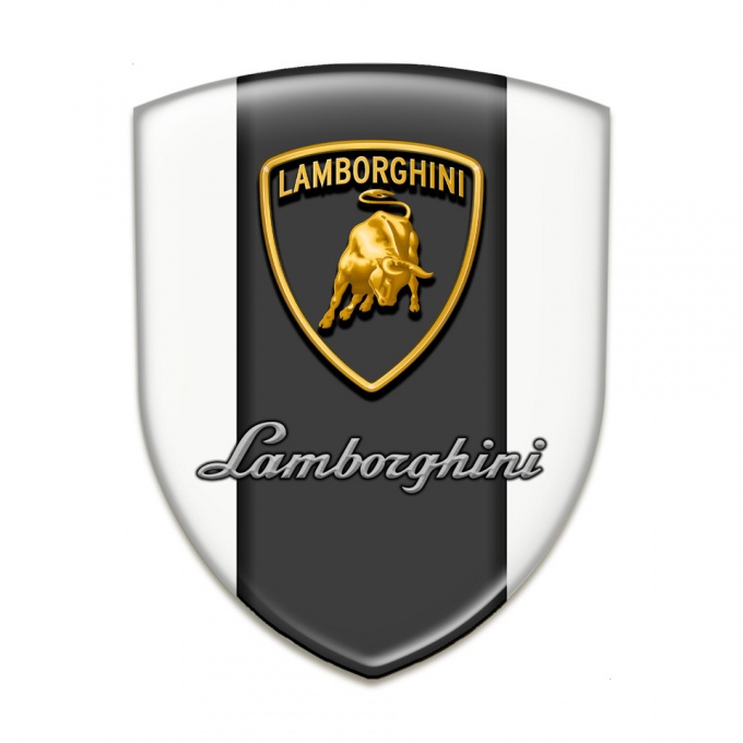 Lamborghini Auto Emblem Premium Quality White Background Version 