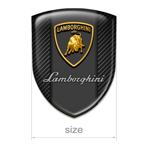 Lamborghini Emblem Interior Dark Carbon Background Graphit Panel Logo Design 
