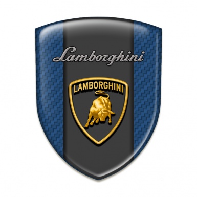 Lamborghini Emblem Exterior Navy Blue Warp Edition 
