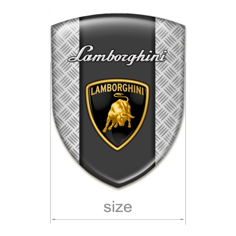 Lamborghini Emblem Exterior Mesh Base Classic Shield logo 