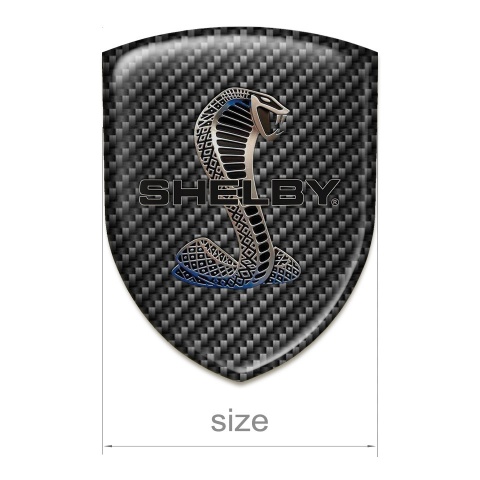 Ford Shelby Tuning Emblem High Quality Carbon design 