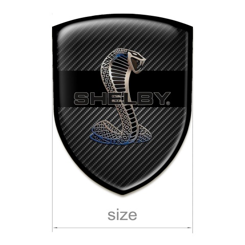 Ford Shelby Tuning Emblem Premium Quality Dark Design 
