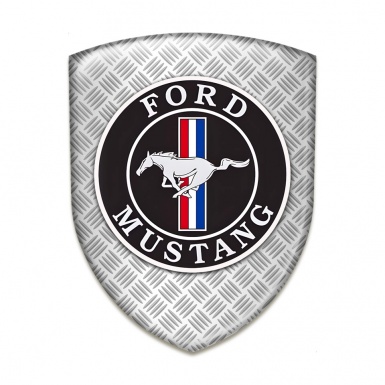 Ford Mustang Emblem Badge Logo Mesh Design 
