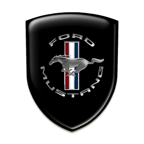 Ford Mustang Tuning Emblem High End Black Version 