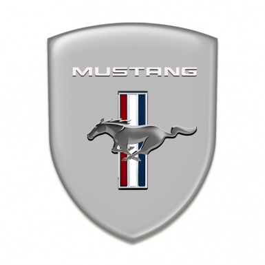 Ford Mustang Tuning Emblem High End Grey Edition 