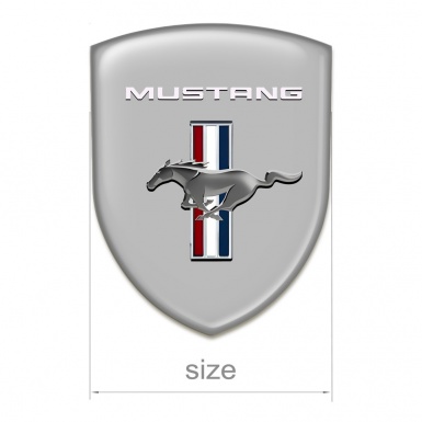 Ford Mustang Tuning Emblem High End Grey Edition 