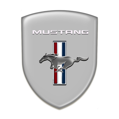 Ford Mustang Tuning Emblem High End Grey Edition 