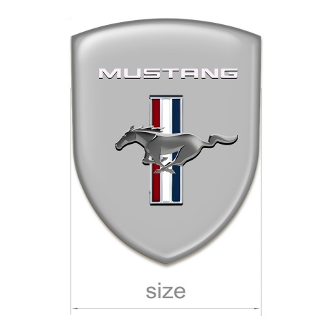 Ford Mustang Tuning Emblem High End Grey Edition 