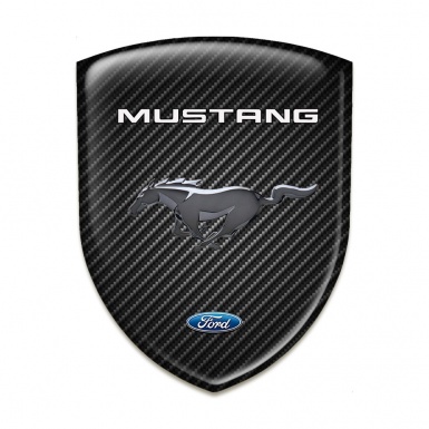 Ford Mustang Emblem Interior Black Carbon Variant 