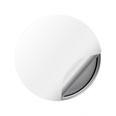 Nissan Z Wheel Stickers Center Cap Grey