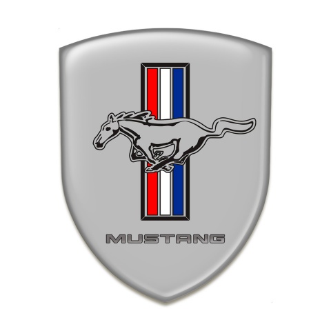 Ford Mustang Emblem Exterior High Quality Grey Style