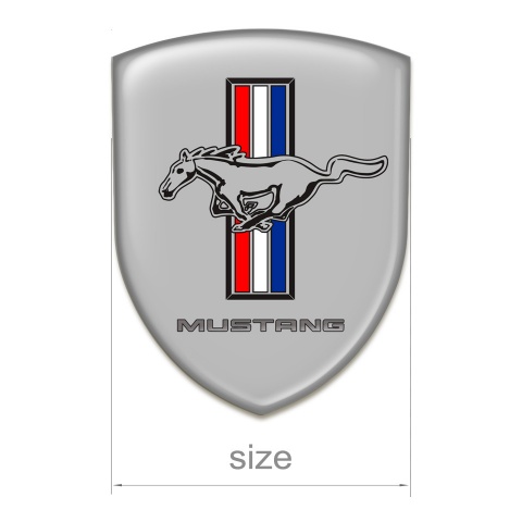 Ford Mustang Emblem Exterior High Quality Grey Style