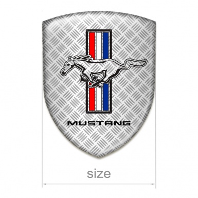 Ford Mustang Car Accessories Badge Mesh Style 