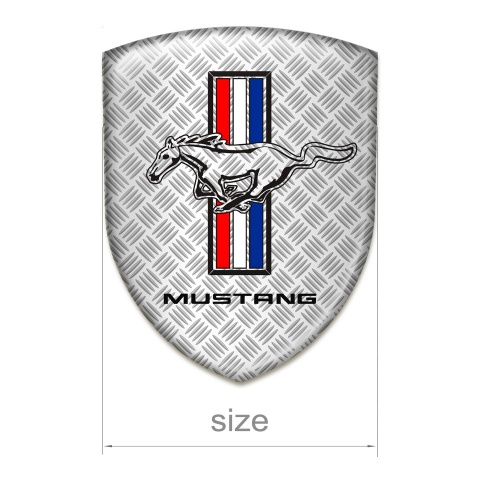 Ford Mustang Car Accessories Badge Mesh Style 
