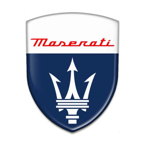 Maserati Tuning Emblem Racing Edition Classic Design 