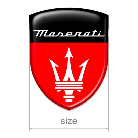 Maserati Silicone Shield Red Black Design 