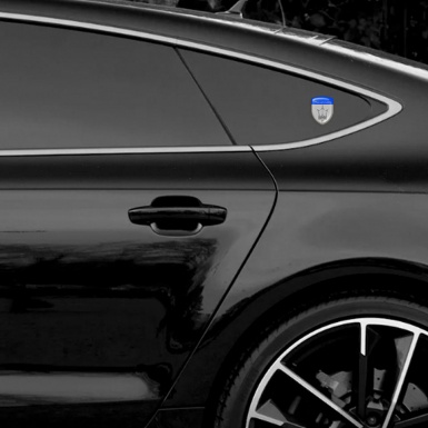 Maserati Silicone Shield Grey Blue Design 