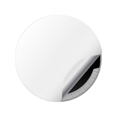 Nissan Wheel Stickers Center Cap Modern Style