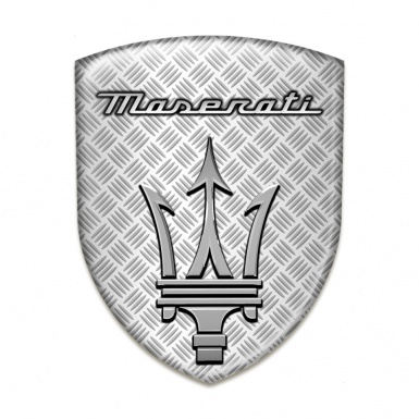 Maserati Self Adhesive Emblem Logo Mesh Design Version 