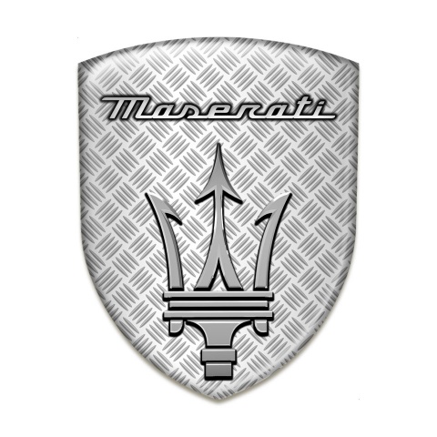 Maserati Self Adhesive Emblem Logo Mesh Design Version 