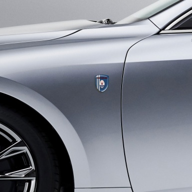 Maserati Silicone Shield Navy Blue Carbon and Grey Stripes Type 