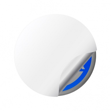 Ford Shelby Cobra Wheel Emblems Center Cap Grey Blue