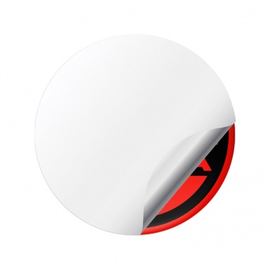 Ford Cobra Wheel Emblems Center Cap Red Black