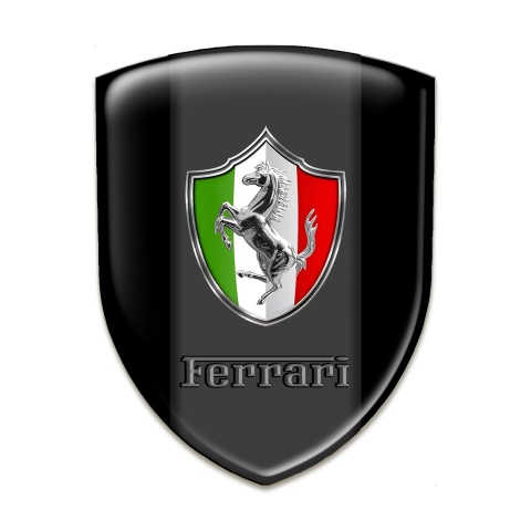 Ferrari Logo Emblem Black Logo New Logo Style 