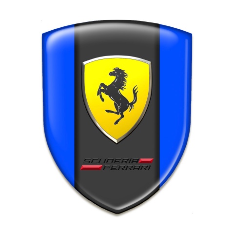 Ferrari Silicone Shield Blue Print Scuderia Style 