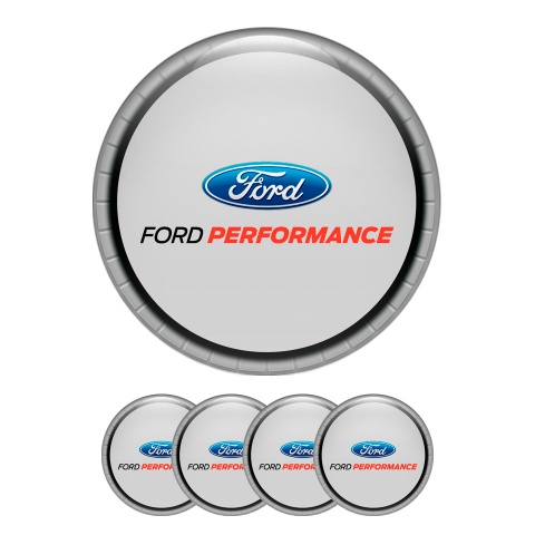 Ford Performance Wheel Emblems Center Cap 3D Ring