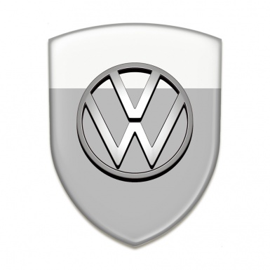VW Emblem Interior  High Quality Grey White Design 