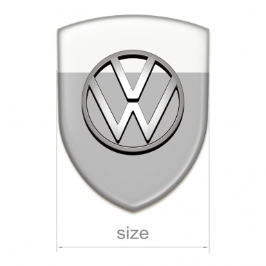 VW Emblem Interior  High Quality Grey White Design 