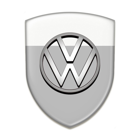 VW Emblem Interior  High Quality Grey White Design 