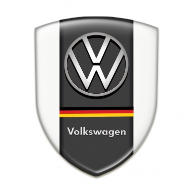 VW Silicone Shield White Background German Flag edition 