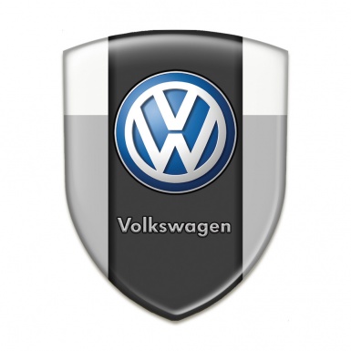VW Silicone Shield Grey White Print Classic Logo Style 