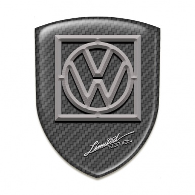 VW Emblem Exterior Racing Edition Carbon Limited Edition Version 