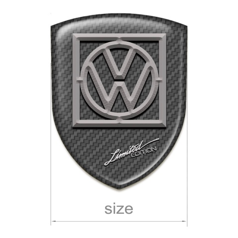VW Emblem Exterior Racing Edition Carbon Limited Edition Version 