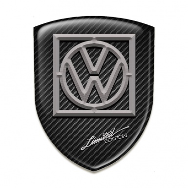 VW Car Accessories Badge Black Carbon Design Limited Edition style 