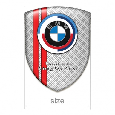BMW Tuning Emblem MKesh Effect with Red Lines Background New Logo Style 