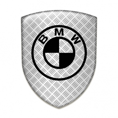 BMW Emblem Exterior Mesh Effect Base Black Logo 