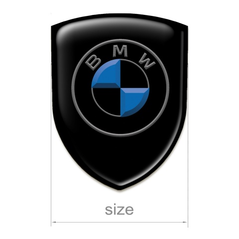 BMW Car Interior Badge High End Black Design 