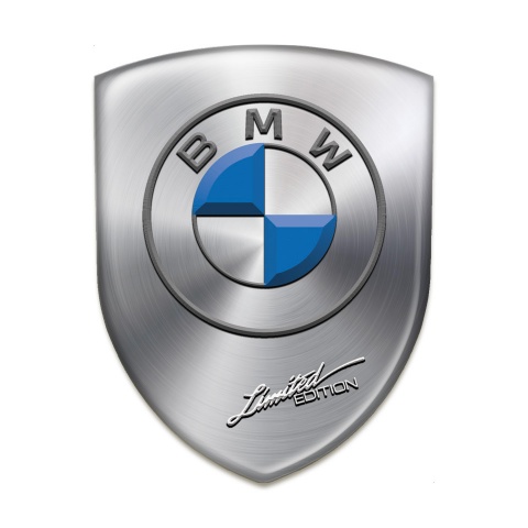 BMW Emblem Badge Logo Metallic Base Limited Edition Design 